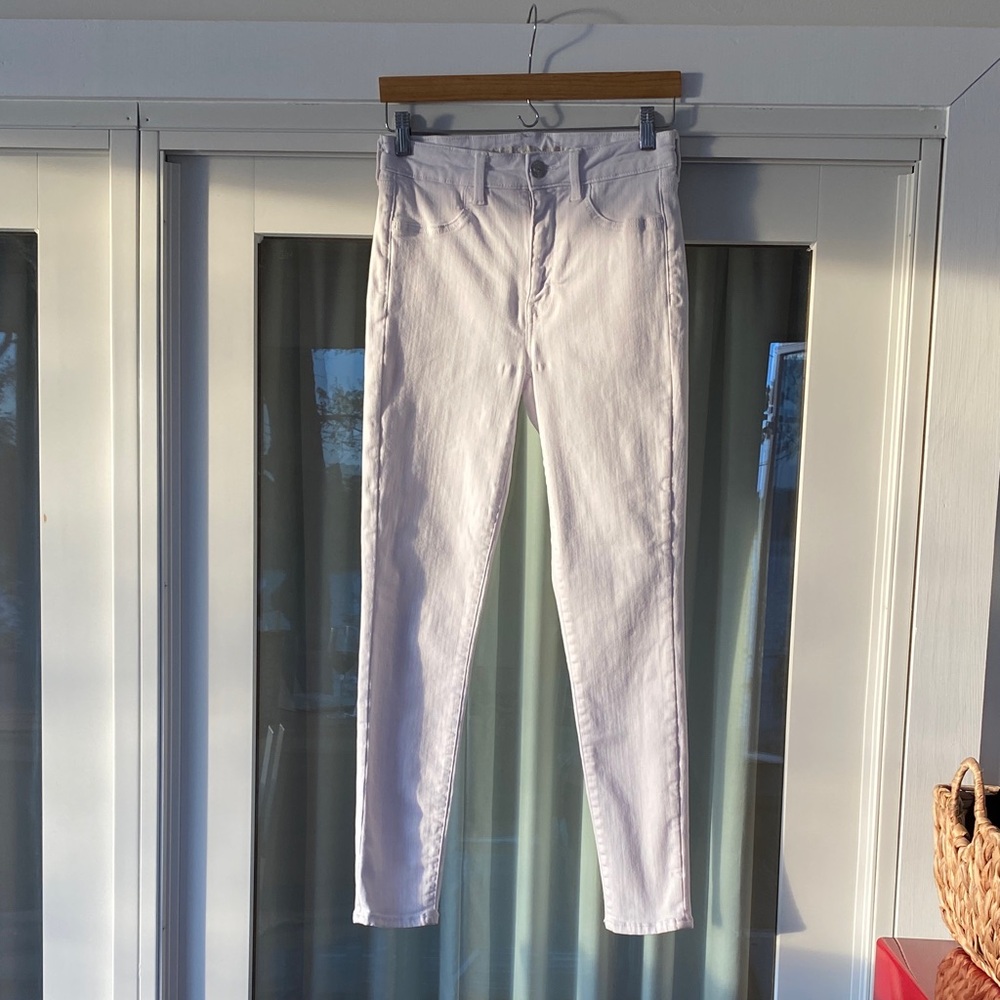 American Eagle Outfitters Light White Skinny Jeans